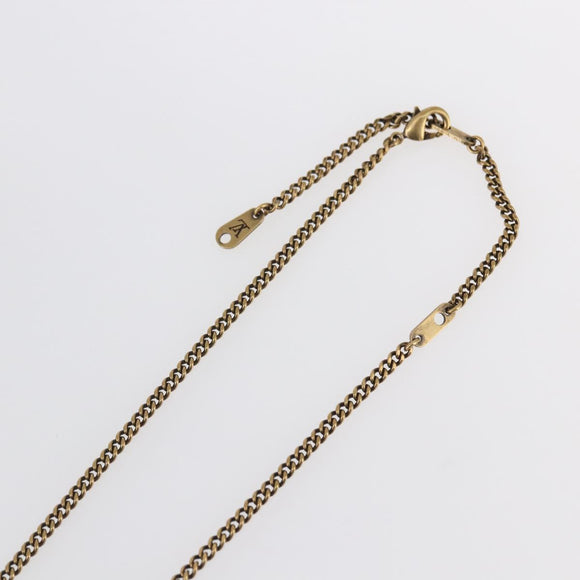 LOUIS VUITTON LV Animals Necklace metal Gold Tone MP2928 LV Auth 154037SAM