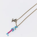 LOUIS VUITTON LV Animals Necklace metal Gold Tone MP2928 LV Auth 154037SAM-9