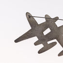 CHANEL Airline Mirror Brooch metal Silver CC Auth 154038V-7