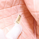 CHANEL Matelasse Clutch Bag Canvas White Silver CC Auth 154040-17