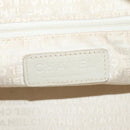 CHANEL Choco Bar Hand Bag Caviar Skin Yellow Silver CC Auth 154042V-19