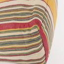 CHANEL Tote Bag Canvas Multicolor Gold CC Auth 154043-11