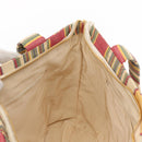 CHANEL Tote Bag Canvas Multicolor Gold CC Auth 154043-18