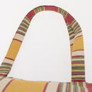 CHANEL Tote Bag Canvas Multicolor Gold CC Auth 154043-9