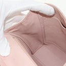 CHANEL Matelasse Hand Bag Leather Pink Silver CC Auth 154045V-22