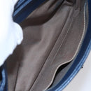 CHANEL Matelasse Chain Shoulder Bag Caviar Skin Navy CC Auth 154046SAM-21