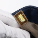 CHANEL Matelasse Chain Shoulder Bag Caviar Skin Navy CC Auth 154046SAM-23