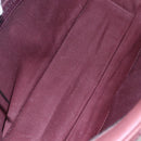 CHANEL Wild Stitch Chain Shoulder Bag Calf Skin Brown CC Auth 154049SAM-10