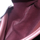 CHANEL Wild Stitch Chain Shoulder Bag Calf Skin Brown CC Auth 154049SAM-25