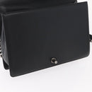 CHANEL Chain Boy Chanel Shoulder Bag Lamb Skin Black CC Auth 154052SAM-17