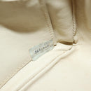 CHANEL Matelasse Chain Shoulder Bag Lamb Skin Ivory Gold CC Auth 154054V-29