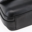 CHANEL Matelasse Chain Shoulder Bag Lamb Skin 2way Black CC Auth 154057SAM-11