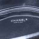 CHANEL Matelasse Chain Shoulder Bag Lamb Skin 2way Black CC Auth 154057SAM-14