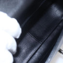 CHANEL Matelasse Chain Shoulder Bag Lamb Skin 2way Black CC Auth 154057SAM-16