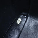 CHANEL Matelasse Chain Shoulder Bag Lamb Skin 2way Black CC Auth 154057SAM-22