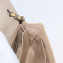 CHANEL Matelasse 17 Chain Shoulder Bag Enamel Yellow Gold CC Auth 154061-24