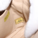 CHANEL Matelasse 17 Chain Shoulder Bag Enamel Yellow Gold CC Auth 154061-11