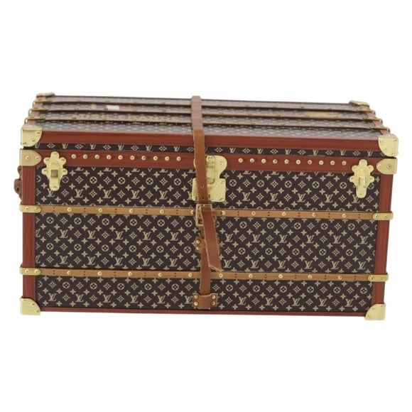 LOUIS VUITTON Miss France Paper Weight Brown M99408 LV Auth 154063