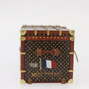 LOUIS VUITTON Miss France Paper Weight Brown M99408 LV Auth 154063-4