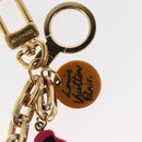 LOUIS VUITTON Porte Cles Jungle Key Holder plastic Pink M66266 LV Auth 154064V-9