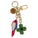 LOUIS VUITTON Porte Cles Jungle Key Holder plastic Pink M66266 LV Auth 154064V-13