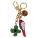 LOUIS VUITTON Porte Cles Jungle Key Holder plastic Pink M66266 LV Auth 154064V-6