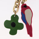 LOUIS VUITTON Porte Cles Jungle Key Holder plastic Pink M66266 LV Auth 154064V-7