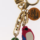 LOUIS VUITTON Porte Cles Jungle Key Holder plastic Pink M66266 LV Auth 154064V-8