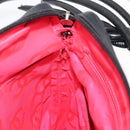 CHANEL Matelasse Cambon Line Shoulder Bag Calf Skin Black Silver CC Auth 154065-19