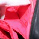 CHANEL Matelasse Cambon Line Shoulder Bag Calf Skin Black Silver CC Auth 154065-23