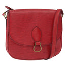 LOUIS VUITTON Epi Saint Cloud GM Shoulder Bag Red M52197 LV Auth 154066-1