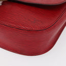 LOUIS VUITTON Epi Saint Cloud GM Shoulder Bag Red M52197 LV Auth 154066-15