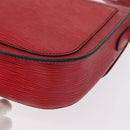 LOUIS VUITTON Epi Saint Cloud GM Shoulder Bag Red M52197 LV Auth 154066-17