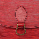 LOUIS VUITTON Epi Saint Cloud GM Shoulder Bag Red M52197 LV Auth 154066-18