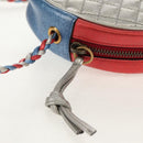 GUCCI Zumi Shoulder Bag Leather Outlet Blue Auth 154069V-16