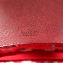 GUCCI Zumi Shoulder Bag Leather Outlet Blue Auth 154069V-17