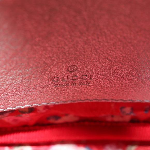 GUCCI Zumi Shoulder Bag Leather Outlet Blue Auth 154069V