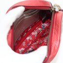 GUCCI Zumi Shoulder Bag Leather Outlet Blue Auth 154069V-18