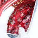 GUCCI Zumi Shoulder Bag Leather Outlet Blue Auth 154069V-23