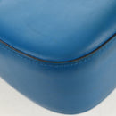 GUCCI Horsebit Shoulder Bag Leather Purple Gold 380573 Auth 154070V-18