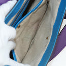 GUCCI Horsebit Shoulder Bag Leather Purple Gold 380573 Auth 154070V-27