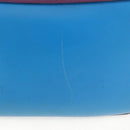 GUCCI Horsebit Shoulder Bag Leather Purple Gold 380573 Auth 154070V-4