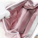 GUCCI GG Marmont Chain Shoulder Bag Leather Pink Gold 739682 Auth 154073V-19