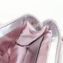 GUCCI GG Marmont Chain Shoulder Bag Leather Pink Gold 739682 Auth 154073V-20