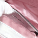 GUCCI GG Marmont Chain Shoulder Bag Leather Pink Gold 739682 Auth 154073V-23