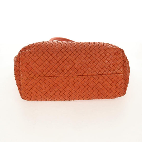 BOTTEGA VENETA INTRECCIATO Hand Bag Leather Brown 141498 Auth 154074V