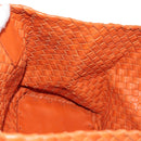 BOTTEGA VENETA INTRECCIATO Hand Bag Leather Brown 141498 Auth 154074V-19