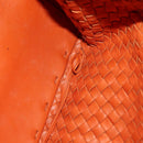 BOTTEGA VENETA INTRECCIATO Hand Bag Leather Brown 141498 Auth 154074V-20