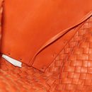 BOTTEGA VENETA INTRECCIATO Hand Bag Leather Brown 141498 Auth 154074V-21