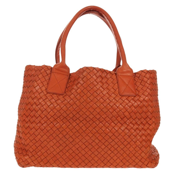 BOTTEGA VENETA INTRECCIATO Hand Bag Leather Brown 141498 Auth 154074V